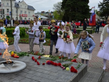 В Ельце прошел Парад Победы