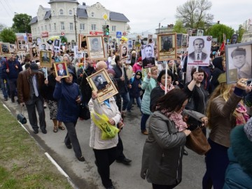 В Ельце прошел Парад Победы