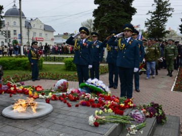 В Ельце прошел Парад Победы