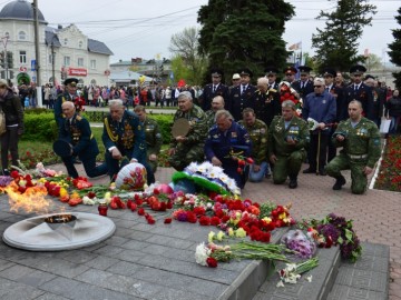 В Ельце прошел Парад Победы