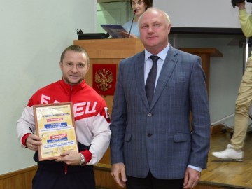 Глава города Елец встретился с победителями Областной Спартакиады трудящихся