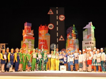 Елецкие юидовцы - бронзовые призёры финального этапа Всероссийского конкурса «Безопасное колесо»