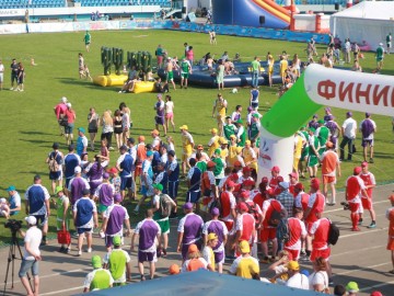 Студенты и сотрудники Елецкого техникума железнодорожного транспорта приняли участие в финале Международных игр «Спорт поколений»