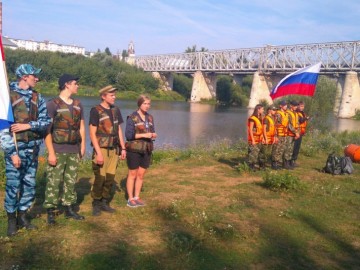 22 августа в Ельце отметили День государственного флага