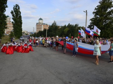 22 августа в Ельце отметили День государственного флага