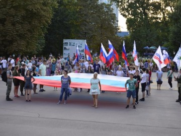 22 августа в Ельце отметили День государственного флага