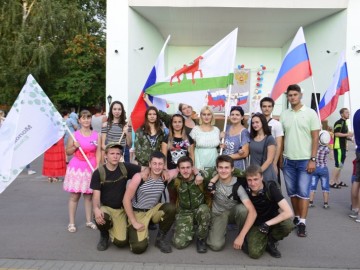 22 августа в Ельце отметили День государственного флага