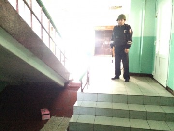 В селе Казаки Елецкого района прошли учения антитеррористической направленности