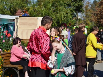 Фото с фестиваля "Антоновские яблоки" в Ельце