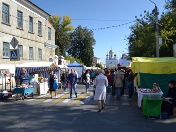 Фото с фестиваля "Антоновские яблоки" в Ельце