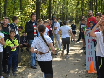 21 сентября в парке «Сорокалетия Октября»  состоялось первенство по кроссу среди школьников