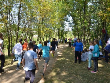 21 сентября в парке «Сорокалетия Октября»  состоялось первенство по кроссу среди школьников