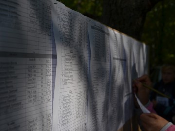 21 сентября в парке «Сорокалетия Октября»  состоялось первенство по кроссу среди школьников