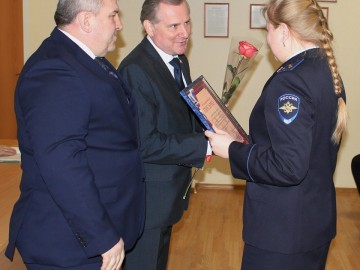 В ОМВД России по городу Ельцу подвели итоги работы за 2017 год