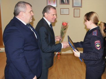 В ОМВД России по городу Ельцу подвели итоги работы за 2017 год