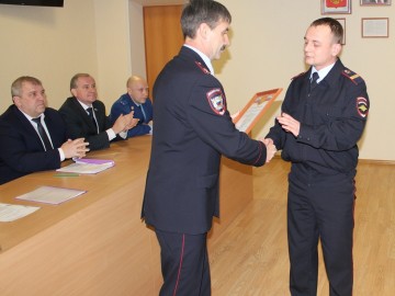 В ОМВД России по городу Ельцу подвели итоги работы за 2017 год