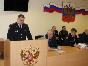 В ОМВД России по городу Ельцу подвели итоги работы за 2017 год