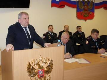 В ОМВД России по городу Ельцу подвели итоги работы за 2017 год