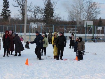 16 февраля на стадионе посёлка Газопровод прошёл первый зимний этап Воргольских игр
