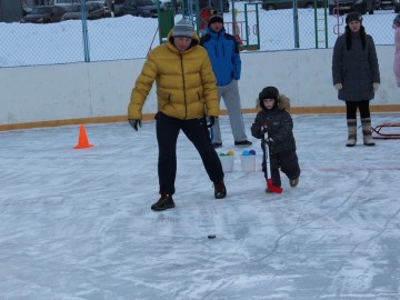 16 февраля на стадионе посёлка Газопровод прошёл первый зимний этап Воргольских игр