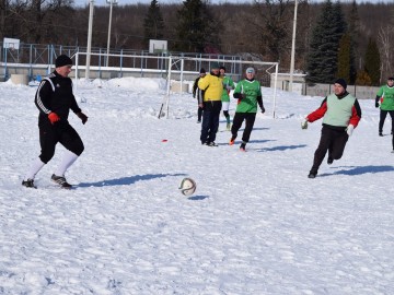 В посёлке Газопровод прошёл Зимний Кубок главы Елецкого района по миди-футболу
