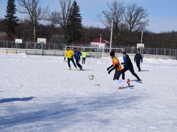 В посёлке Газопровод прошёл Зимний Кубок главы Елецкого района по миди-футболу