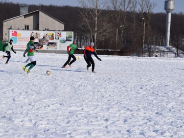 В посёлке Газопровод прошёл Зимний Кубок главы Елецкого района по миди-футболу