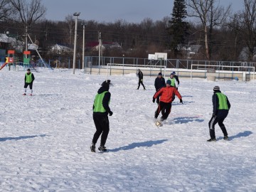 В посёлке Газопровод прошёл Зимний Кубок главы Елецкого района по миди-футболу