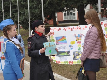 Юные инспекторы дорожного движения из Ельца записали видеообращения к сверстникам