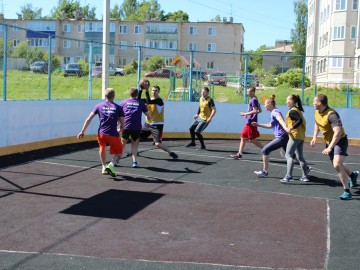 В посёлке Газопровод в рамках мероприятий посвящённых юбилею Елецкого района прошёл турнир по баскетболу