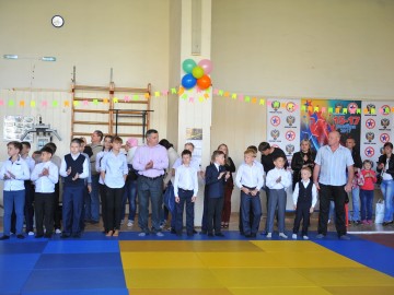 1 июня в спортшколе &laquo;Локомотив&raquo; прошёл школьный праздник &laquo;Посвящение в самбисты и дзюдоисты&raquo;
