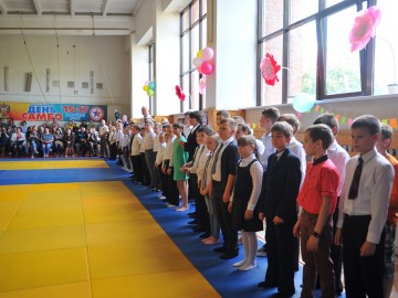 1 июня в спортшколе &laquo;Локомотив&raquo; прошёл школьный праздник &laquo;Посвящение в самбисты и дзюдоисты&raquo;