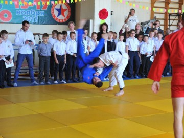 1 июня в спортшколе &laquo;Локомотив&raquo; прошёл школьный праздник &laquo;Посвящение в самбисты и дзюдоисты&raquo;