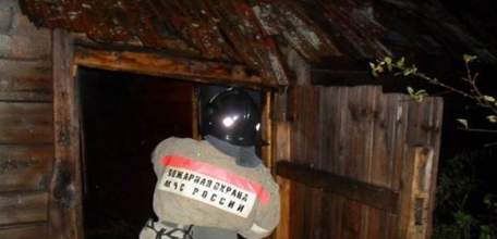 Ночью 11 сентября в селе Лавы горела баня