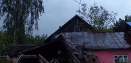 Загорание в жилом доме в г. Елец