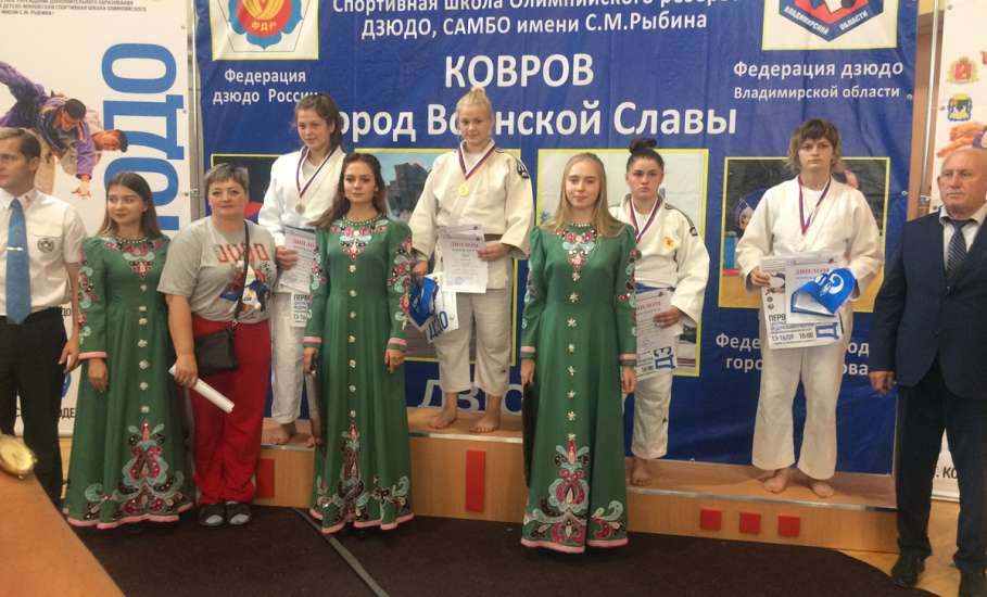 Ельчанка Виктория Киселёва заняла первое место на первенстве ЦФО по дзюдо в Коврове