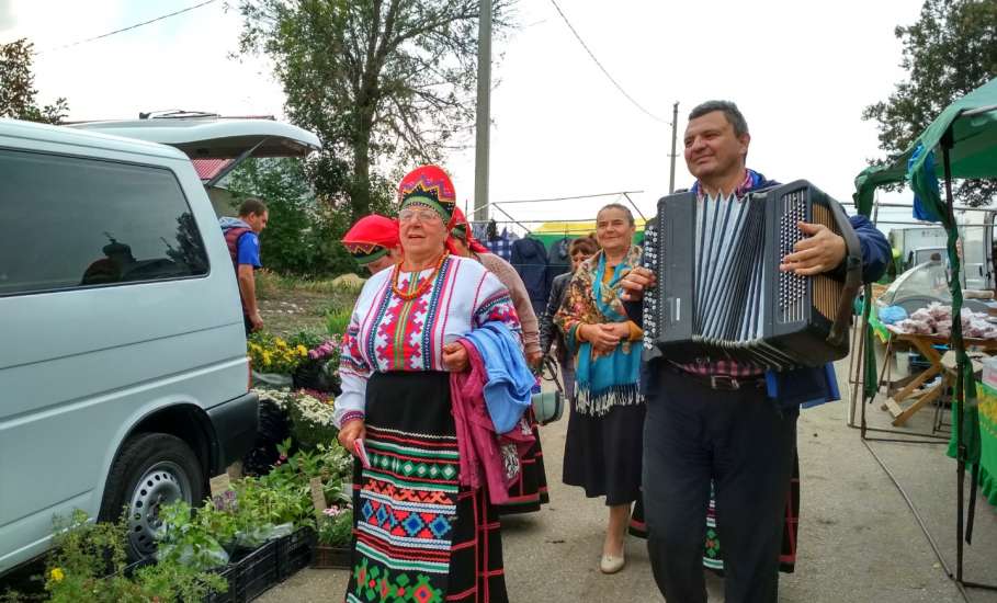 В селе Лавы Елецкого района прошла областная ярмарка
