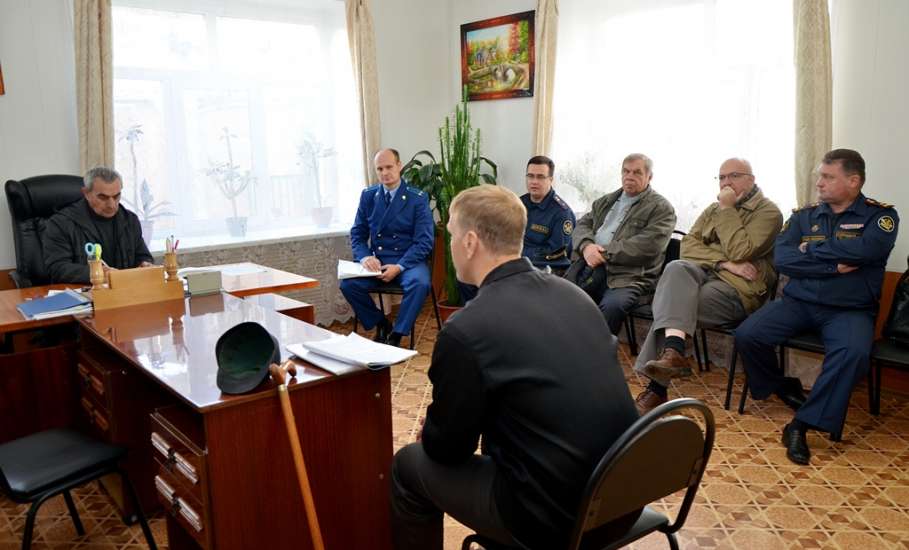 Выездное заседание Общественного совета при УФСИН России по Липецкой области состоялось в ИК №3 города Ельца