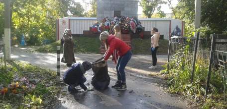 Волонтёрская акция &laquo;Вахта памяти&raquo; прошла в г. Ельце