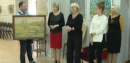 Выставка работ Валентины Диффинэ-Кристи «Свет и воздух» открылась в Ельце