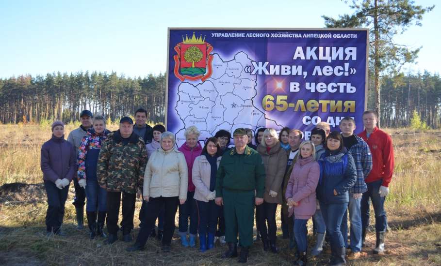 Лесники Липецкой области приглашают на масштабную акцию «Живи, Лес!»
