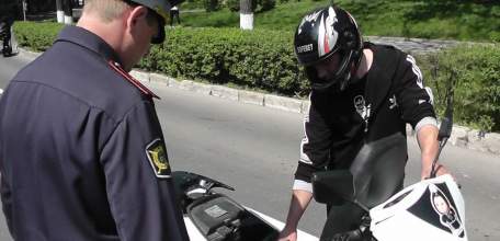 В Ельце прошло профилактическое мероприятие &laquo;Мотоциклист&raquo;