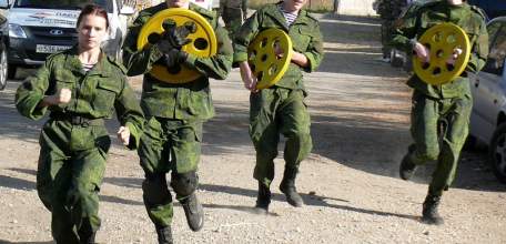 Команда военно-патриотического клуба &laquo;Ельчане&raquo; приняла участие в областном турнире по триатлону