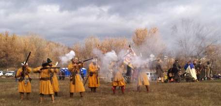 Фестиваль исторической реконструкции «СтрЕлец» прошел на полигоне «Русборг»