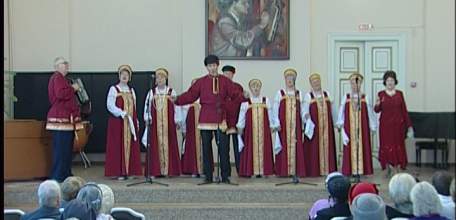 Гастроли по городам воинской славы: в Ельце прошёл концерт народного хора «Дети войны» из Коврова