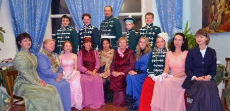 В Ельце прошёл раут «Шпорами звеня»