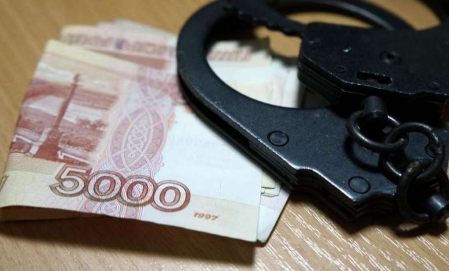Житель Ельца признан виновным в попытке подкупить сотрудника полиции