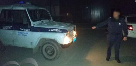 Елецким МСО завершено расследование уголовного дела возбужденного в отношении жителя Ельца, который применил насилие в отношении полицейского