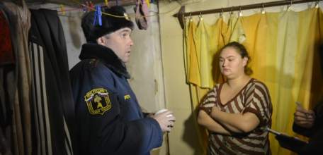 В частных домовладениях Ельца проходят рейды по пожарной безопасности