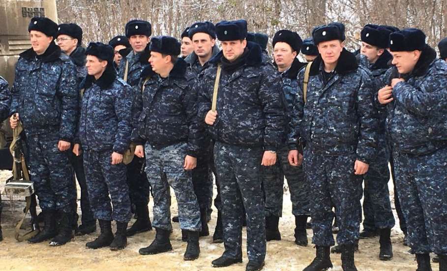 Сотрудники елецкой полиции помогают обеспечивать правопорядок на территории Северо-Кавказского региона